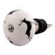 Black Runing Rein Deer Pattern Ceramic Wine Stopper (Pack Of One Piece)